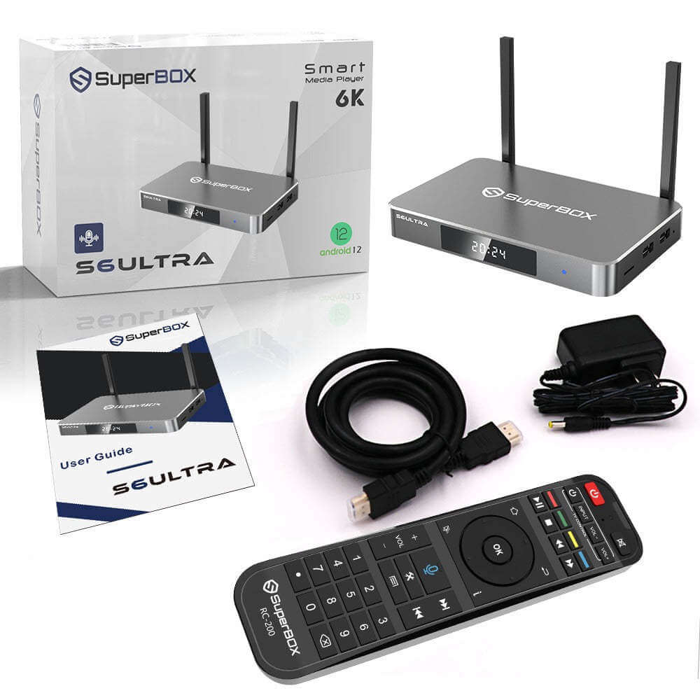 SuperBox S6 Max/S6 Pro/S6 Ultra