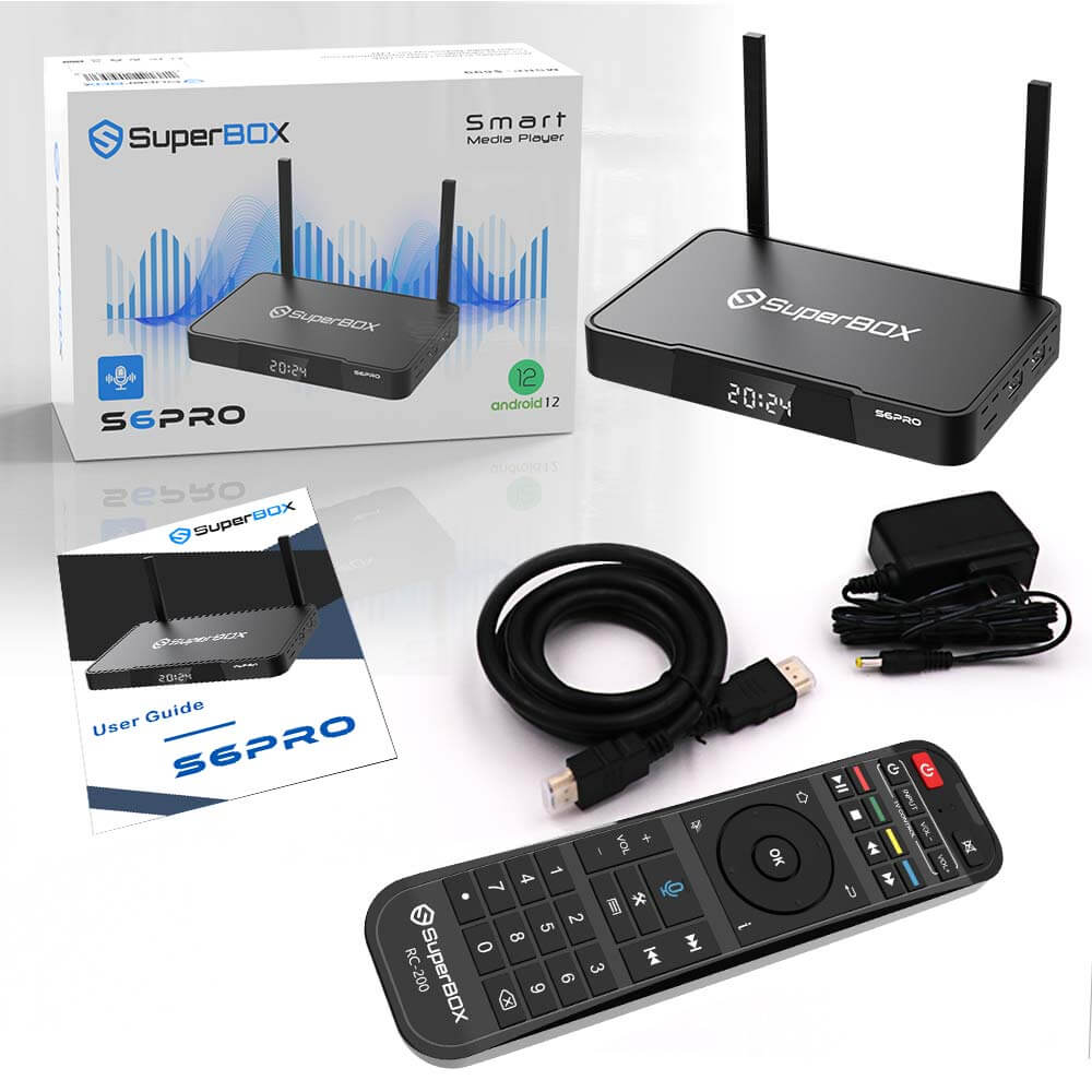 SuperBox S6 Max/S6 Pro/S6 Ultra